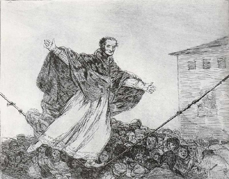 Francisco Goya Que se rompe la cuerda Spain oil painting art